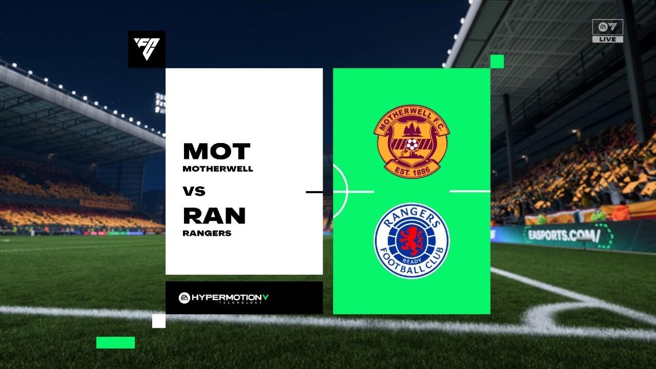 FC 26 | Motherwell vs Rangers Scottish Premiership 2025/26 - Full Gameplay PS5™ [4K HDR]