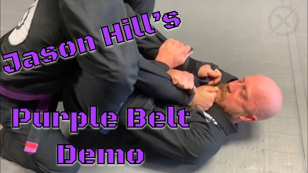 Jason Hill - BJJ Purple Belt Demo