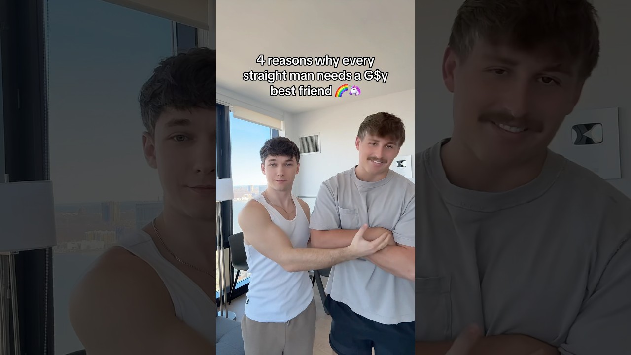 why every straight man needs a gay friend
