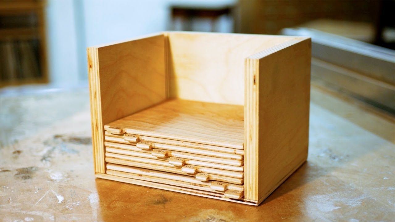 Sandpaper Storage made Using ONLY SANDPAPER
