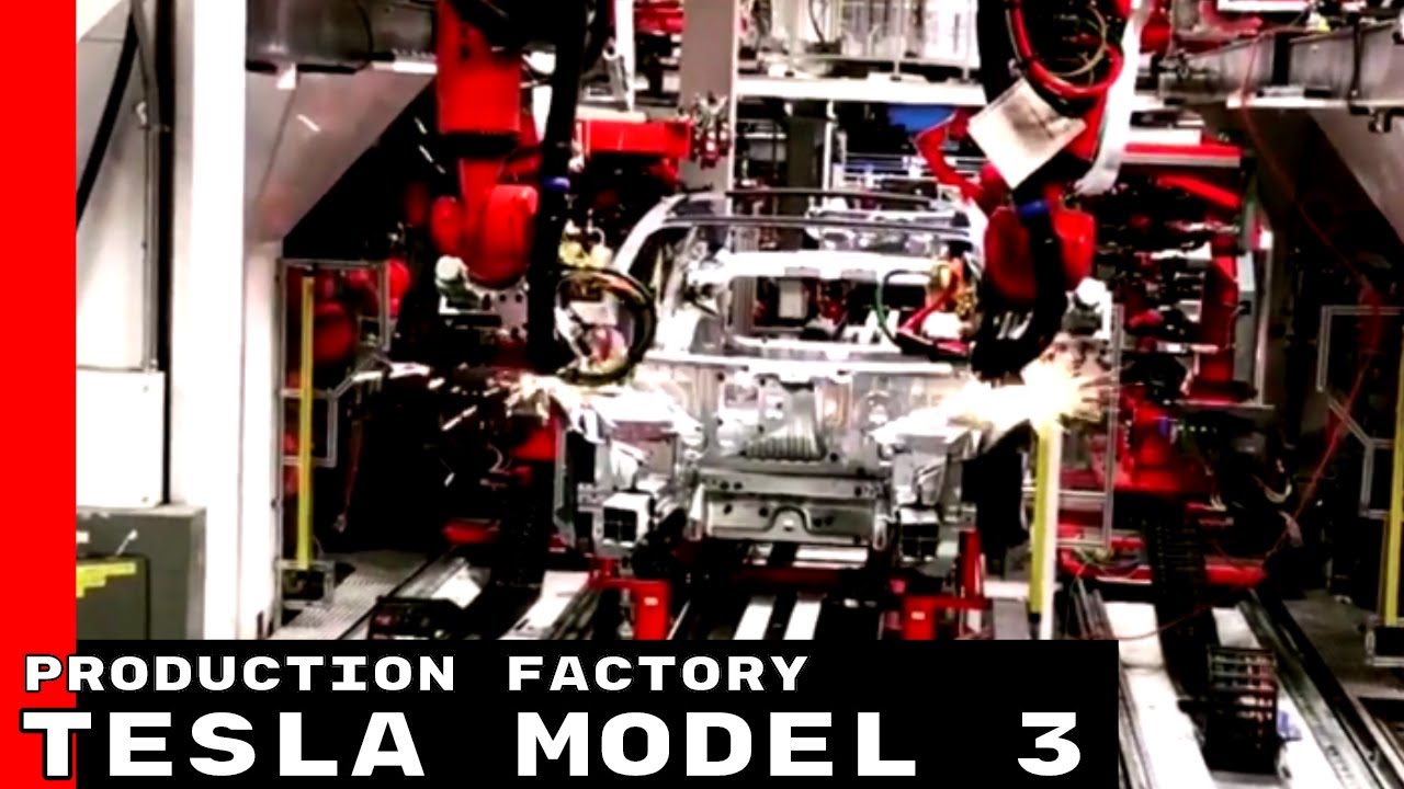 Tesla Model 3 Production Factory