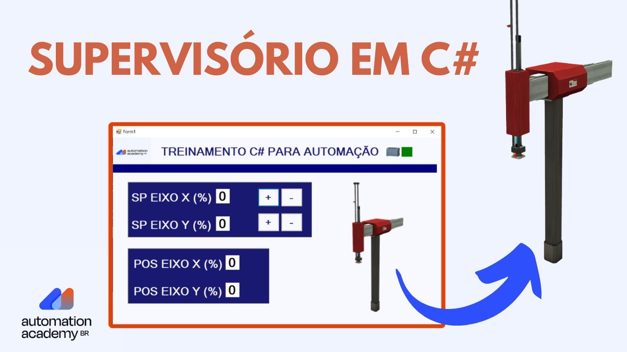 COMO CRIAR UM SUPERVISÓRIO EM C# (COMUNICAÇÃO TIA PORTAL SIEMENS S7-1200)