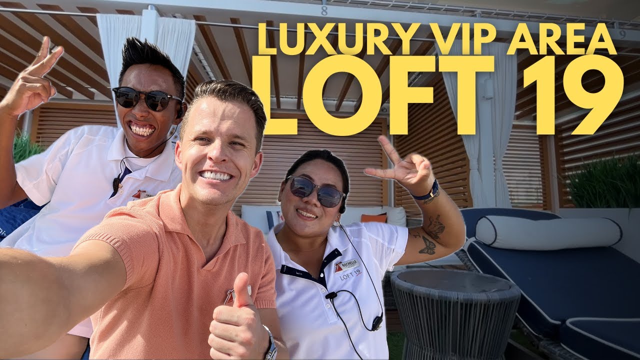 Exclusive LUXURY Area LOFT 19 | The BEST place to relax onboard Carnival Celebration