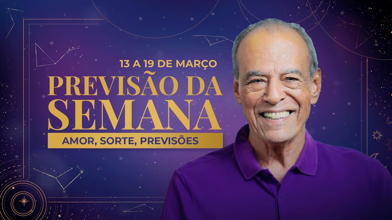 Hor&oacute;scopo Semanal de 13 a 19 de Abril | POR JO&Atilde;O BIDU