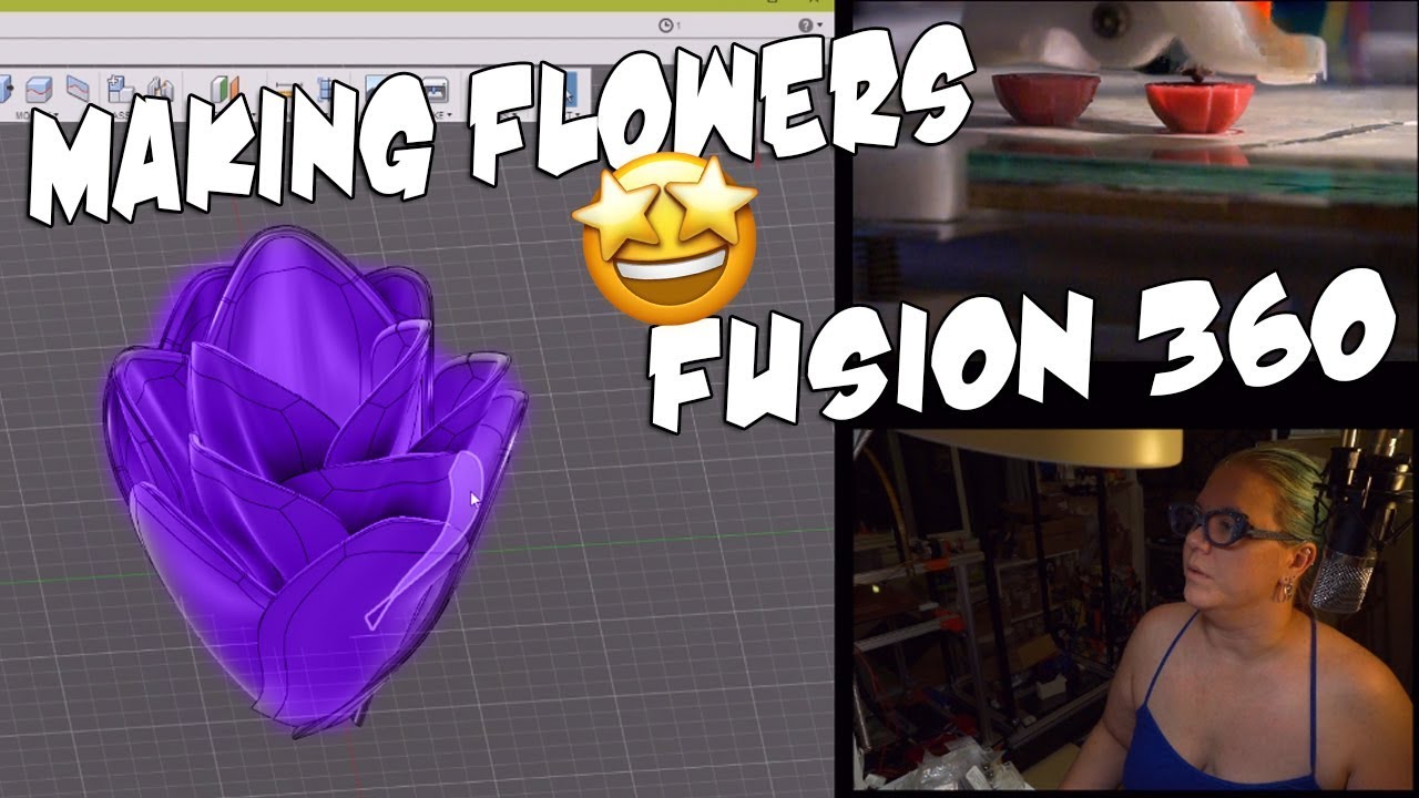 Flowers in Fusion 360