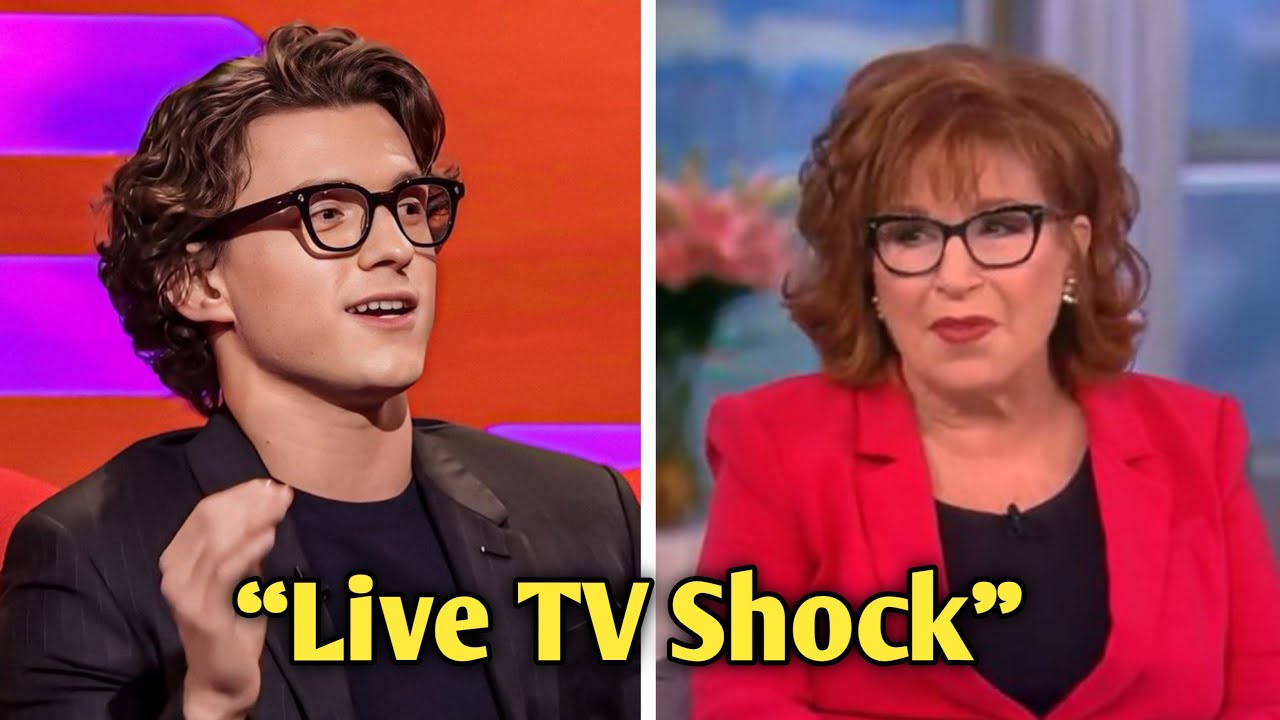 Tom Holland HUMILIATES Joy Behar Live on The View Show