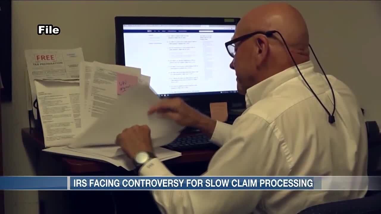 IRS facing controversy for slow claim processing