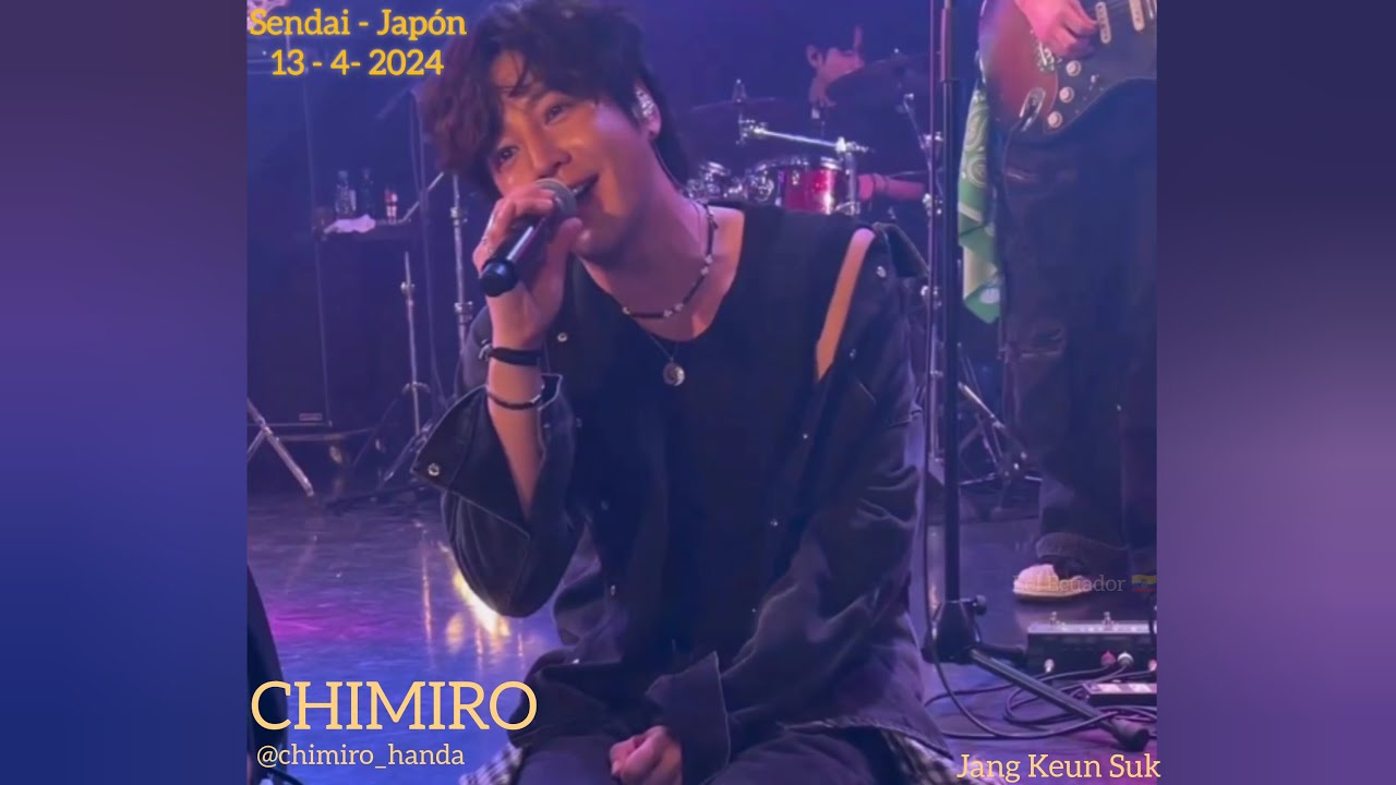 장근석 Chimiro in Sendai 2024 CONCERT /April 13 Jang Keun Suk