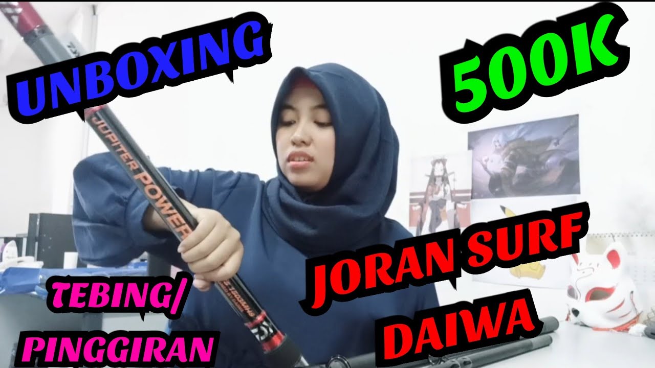 REVIEW JORAN SURF DAIWA JUPITER POWER TIP 450 CM || Joran pinggiran