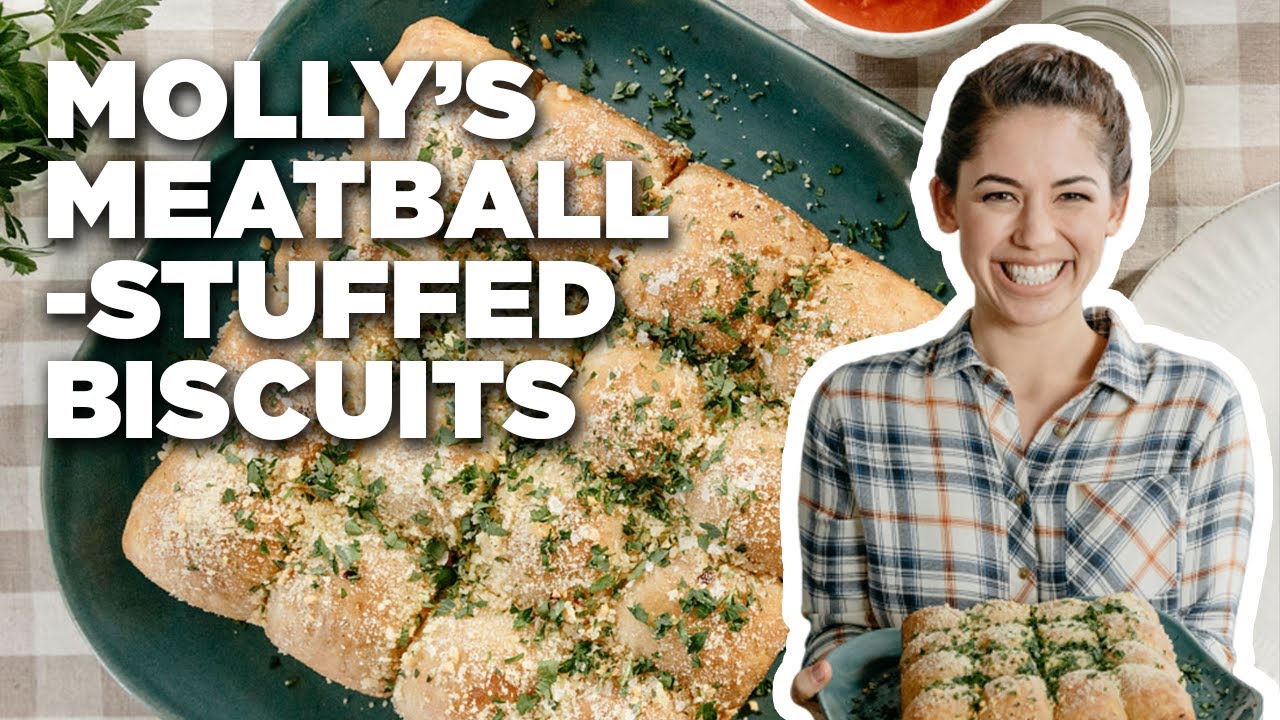 Meatball-STUFFED Biscuits with Molly Yeh | Girl Meets Farm | Food Network
