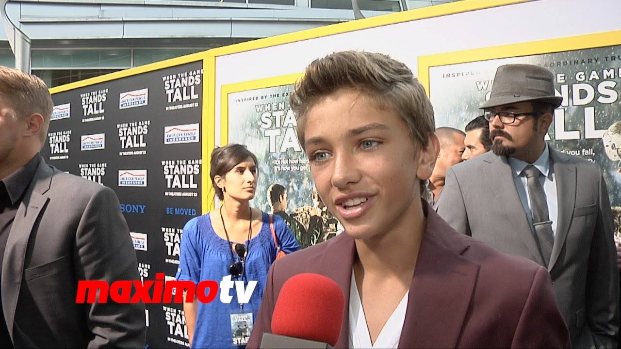 Gavin Casalegno Interview | When the Game Stands Tall | World Premiere