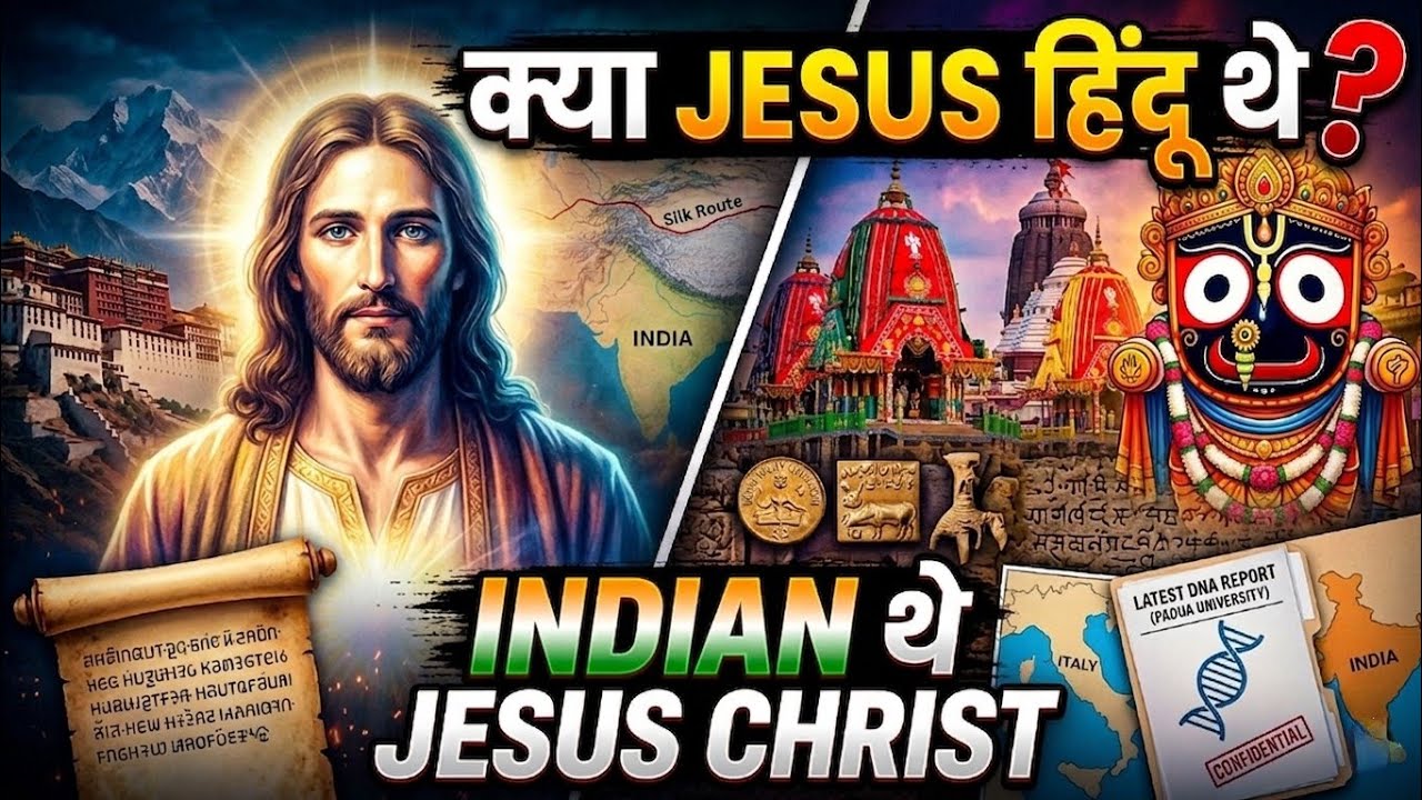 इस DNA REPORT ने किया JESUS और श्रीकृष्ण से जुड़े सबसे बड़े सच का खुलासा!😰 INDIAN थे JESUS CHRIST?