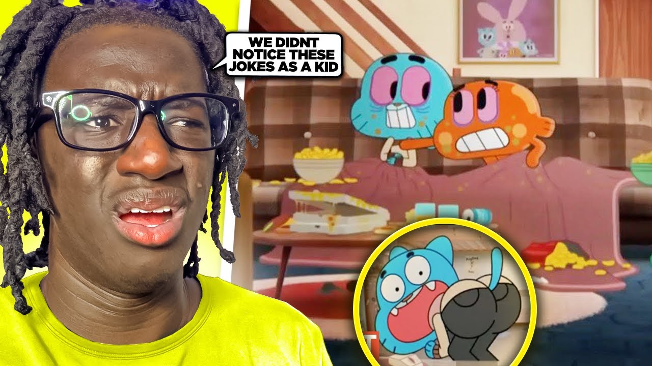 THEY’RE HIGH! ADULT JOKES in Amazing World Of Gumball