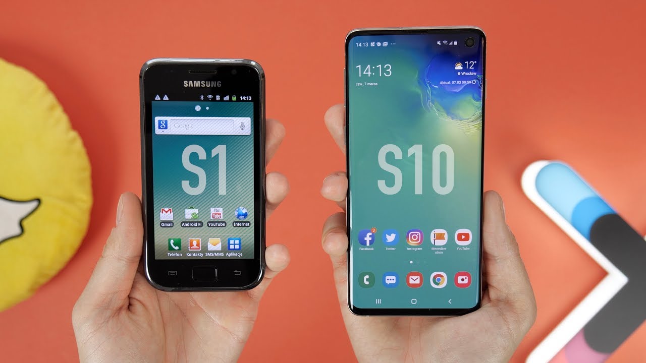 Samsung Galaxy: S1 vs S10! | DAWNIEJ vs DZISIAJ 😯 #1