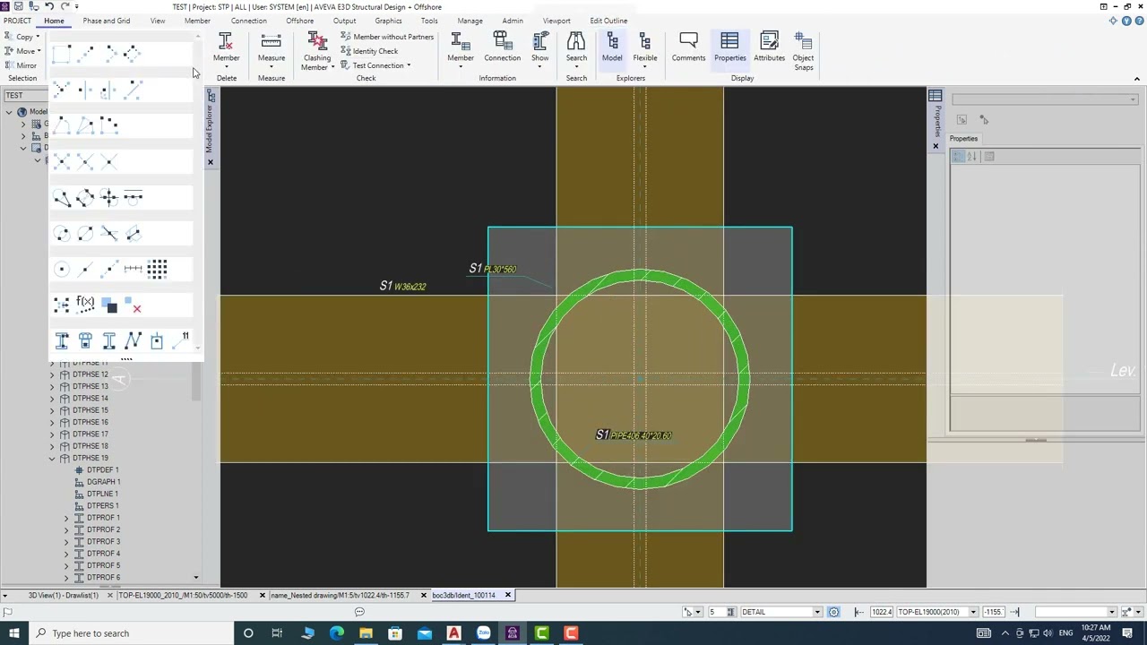 E3d Bocad V3.2.3.2 how to insert plate