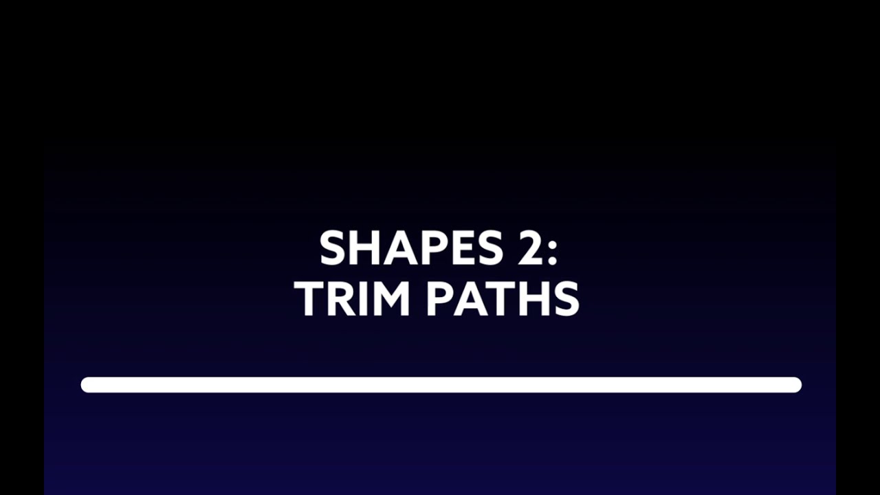 Accent Graphics: Trim Paths