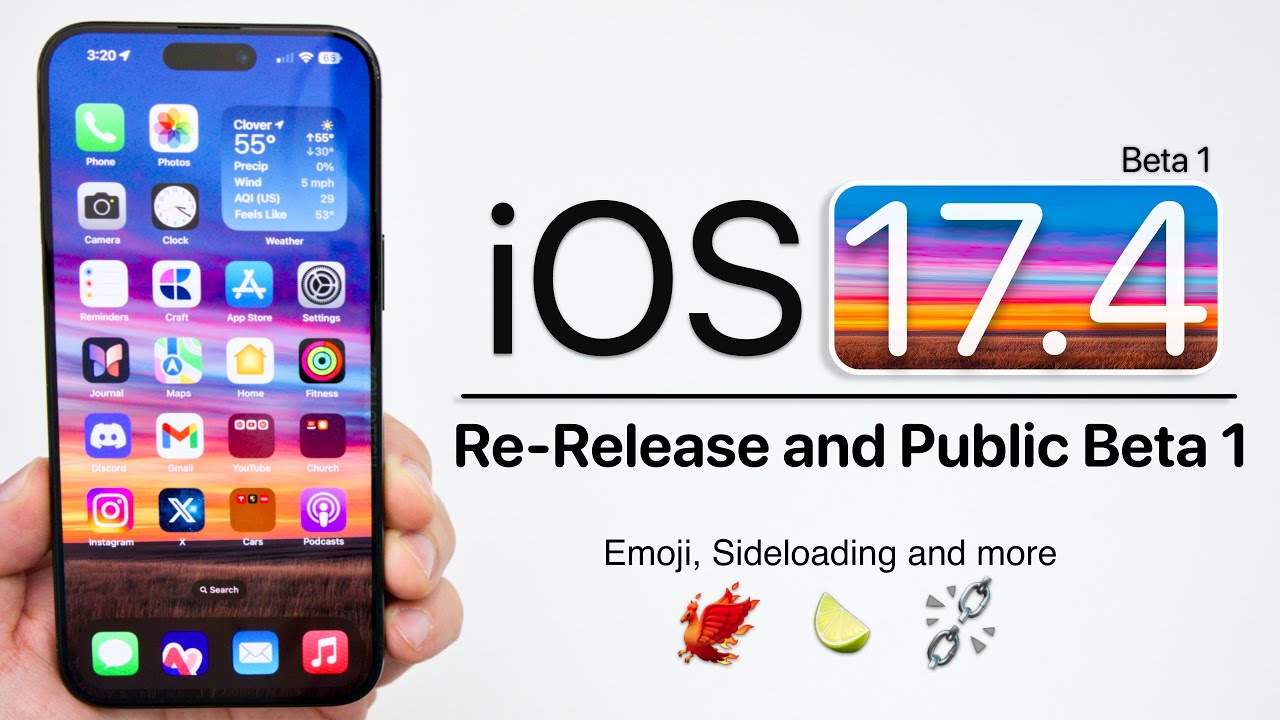 iOS 17.4 Beta 1 Re-Release is Out! - What's New?
