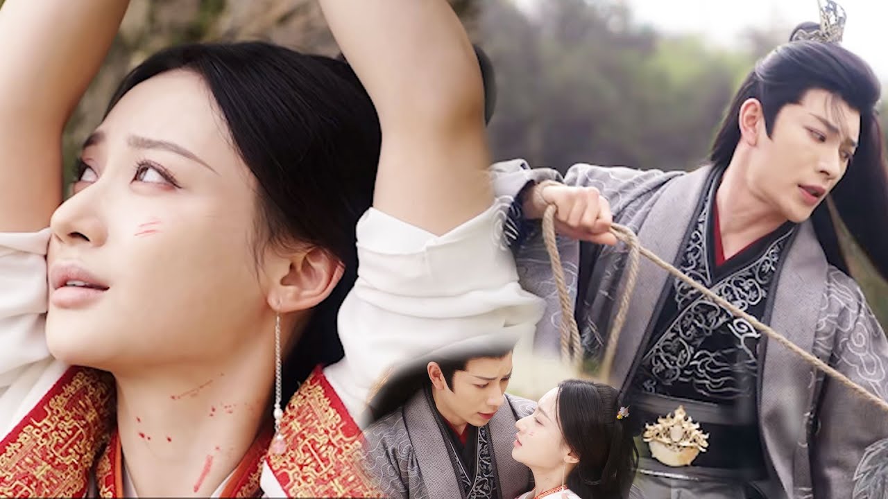 皇后將王妃吊在懸崖之下，未料王爺當場放棄太子之位，及時趕到救下王妃#chinesedrama