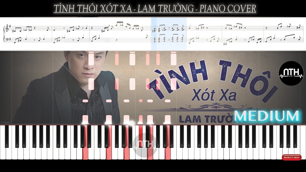 Hướng Dẫn - Tình Thôi Xót Xa - Lam Trường - Piano