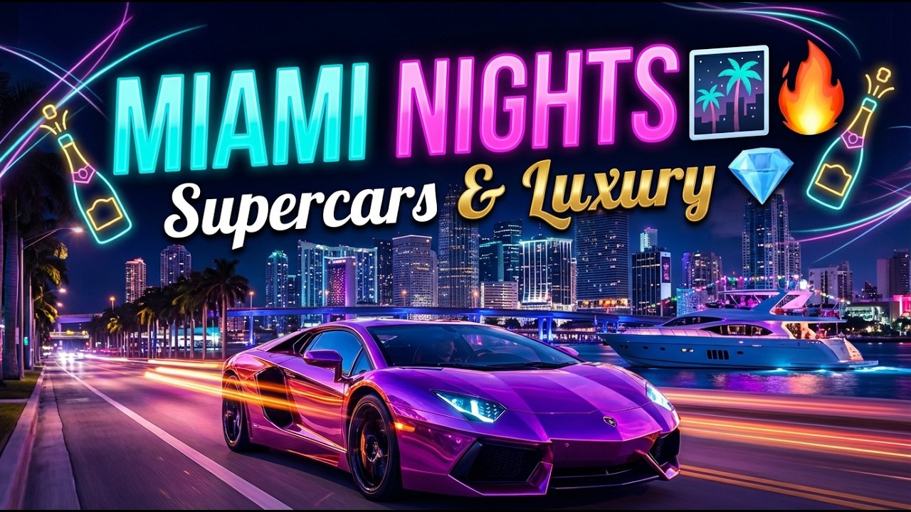 Inside Miami's Wildest Nightlife & Billionaire Luxury 🚗💎