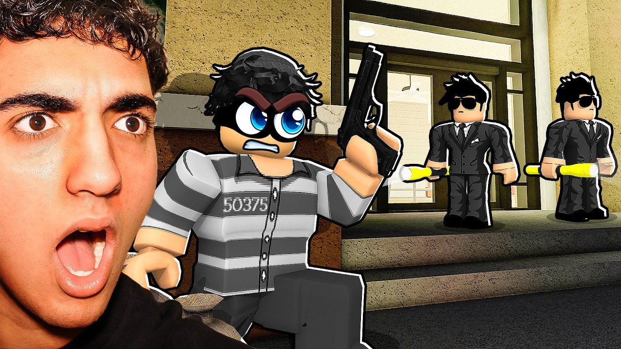 Robbing EVERYONE In Roblox...
