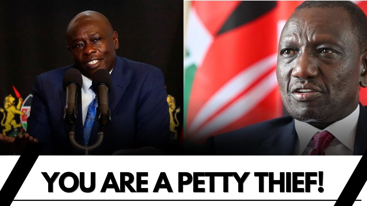 Ruto Drops BOMBSHELL on Gachagua Over Theft Claims - Gachagua Hits Back HARD!