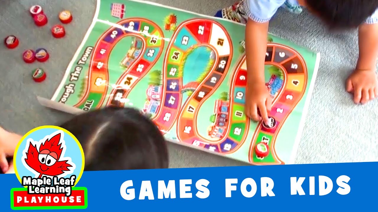 Around the Town Game for Kids | Maple Leaf Learning Playhouse