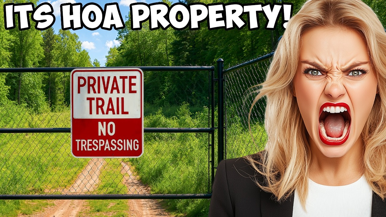 r/JustNoHOA Blocks Access To My Private Trail With an ILLEGAL Fence!