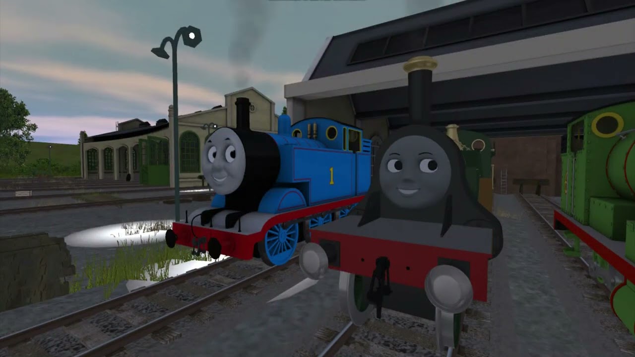 Thomas and friends Halloween trainz remake