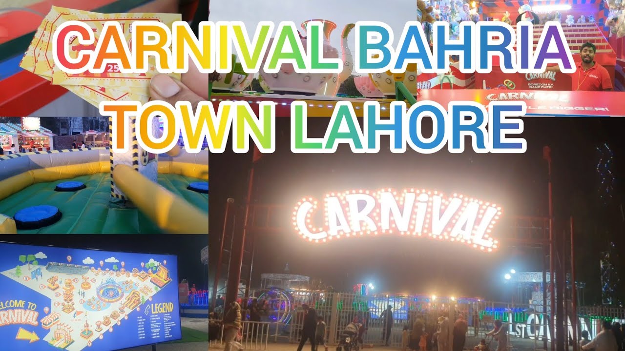CARNIVAL BAHRIA TOWN LAHORE | Vlog | Bahria Town | Lahore