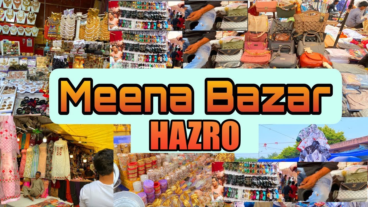 Hazro City Meena Bazaar Vlog | Hazro Meena Bazaar | Meena Bazar Hazro Attock Pakistan | shahid kpm