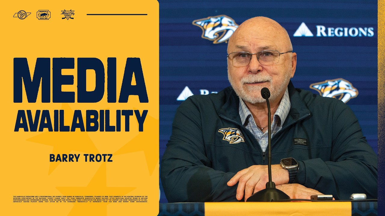 Barry Trotz Media Availability: March 6, 2026