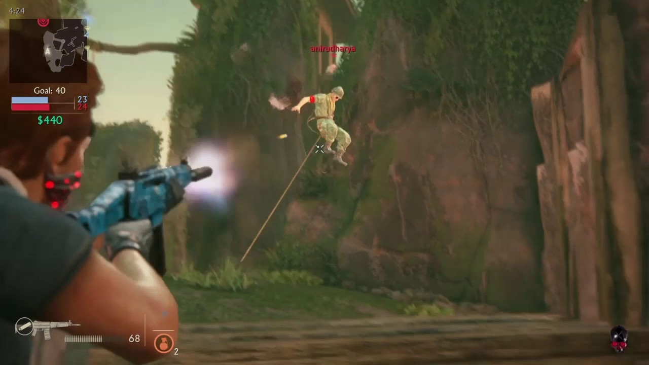 Uncharted 4 Multiplayer - Intense 3 vs 5 Solo Ranked TDM