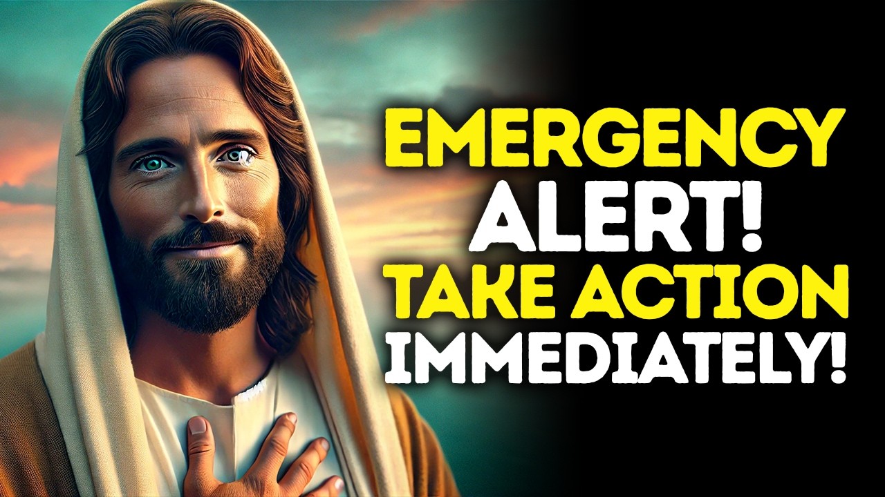 God Says: EMERGENCY Alert &mdash; Take ACTION Immediately | God Message Today | Gods Message Now
