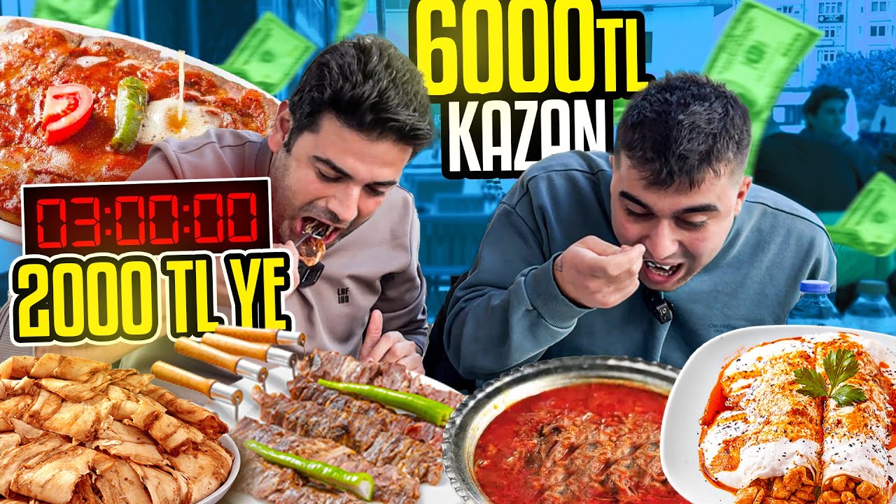 3 SAATTE 6000 TL SERİSİ!!!