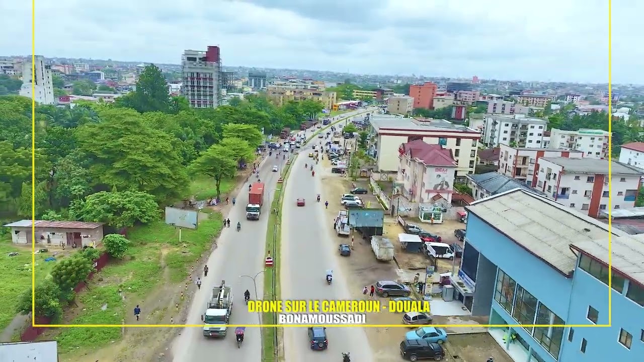 DRONE SUR LE CAMEROUN - DOUALA  -  BONAMOUSSADI
