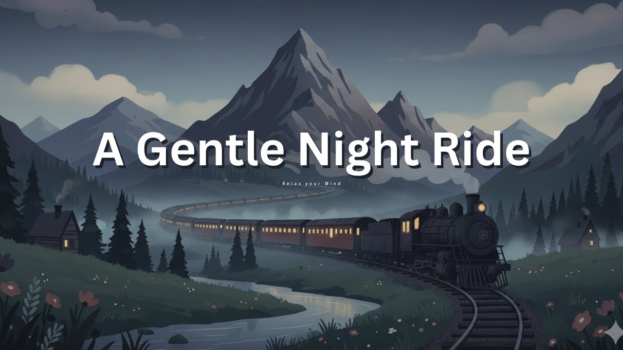 Slow Train Ride Through Mountains | 🌙 Deep Sleep Story for Anxiety Relief