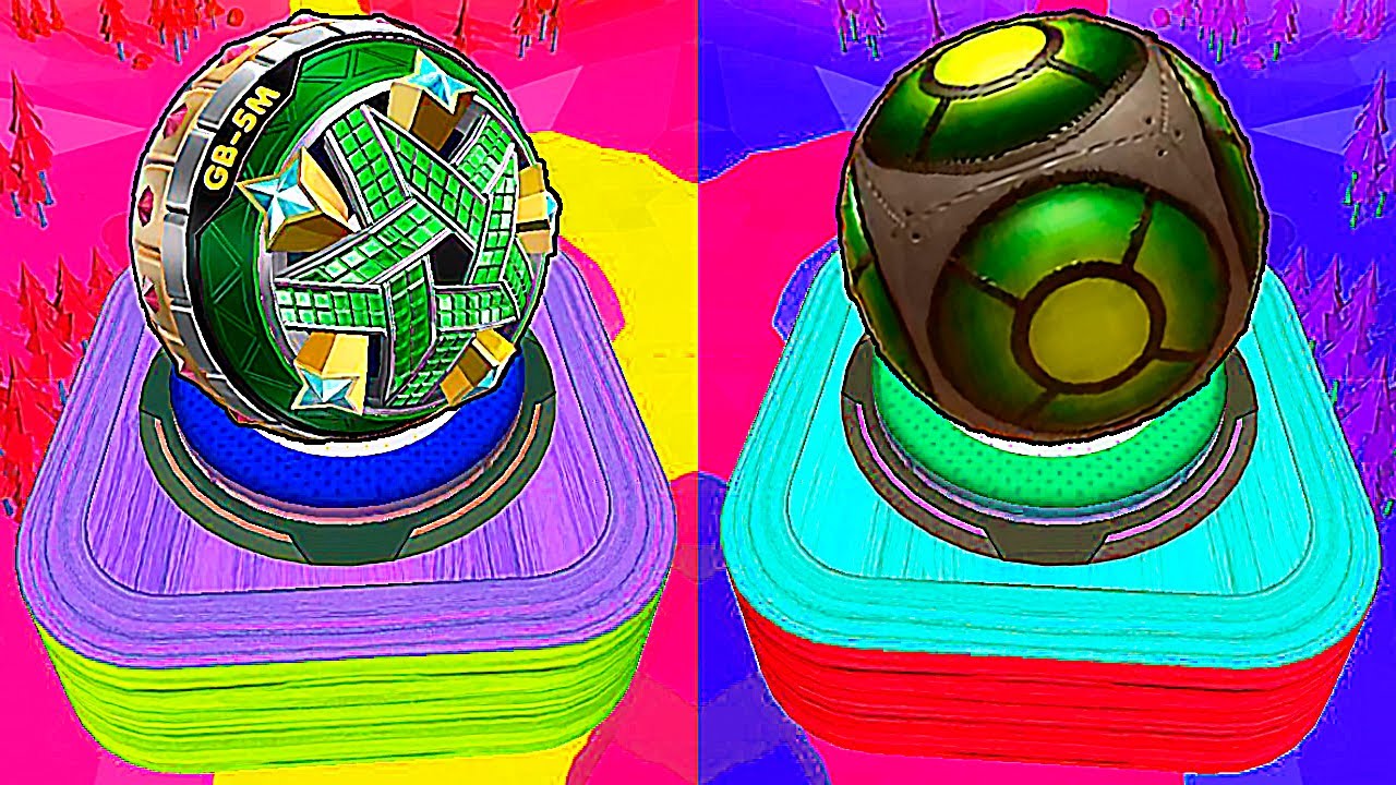 Rollance vs Going Balls - Which Valuable Ball Will Pass 4 Levels First? Race-550