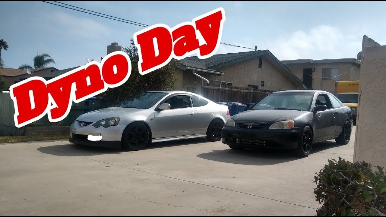 Freelander Viscous Coupler dyno testing and Moises Turbo k24 RSX tuned to 20psi