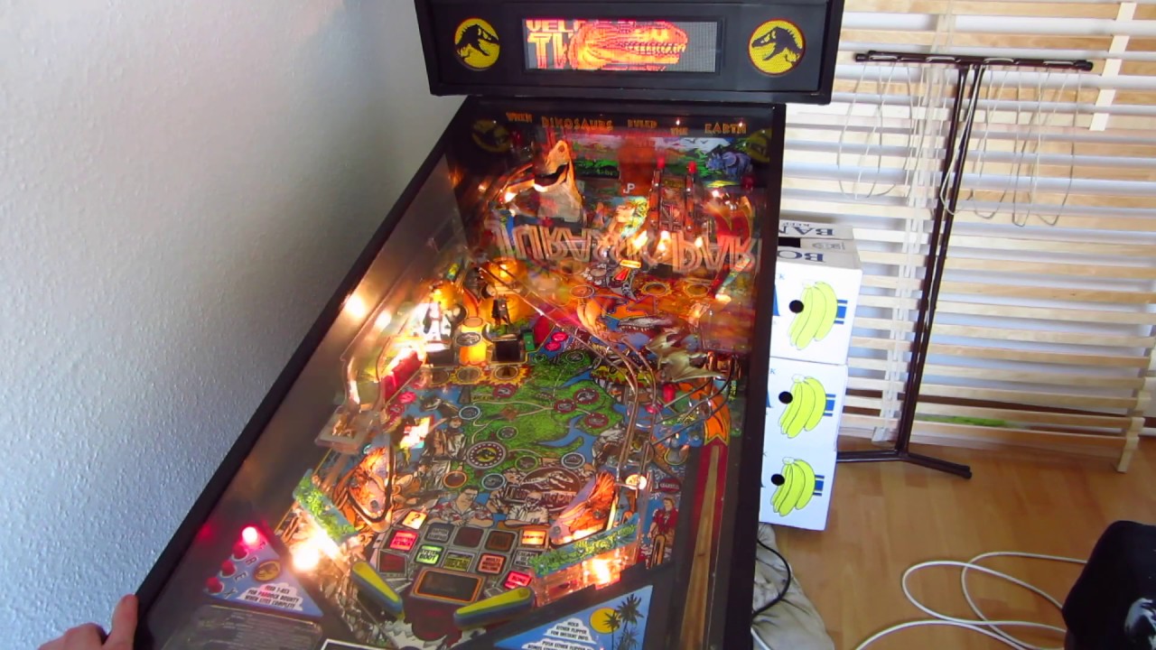 Pinball Gameplay: Jurassic Park (Data East)