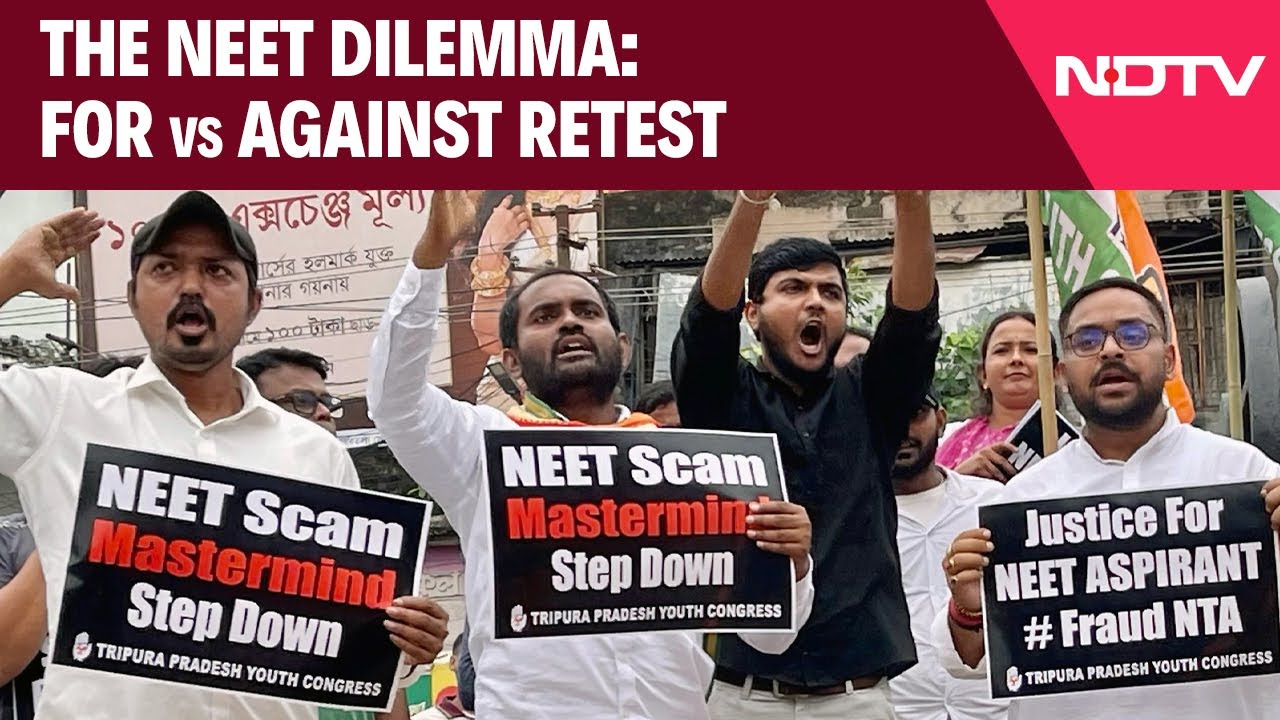 NEET Latest News | The NEET Dilemma: For Vs Against Retest