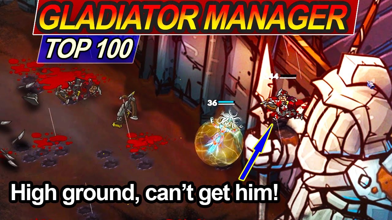 Gladiator Guild Manager - TOURNAMENT - Rank #100 FINALLY!