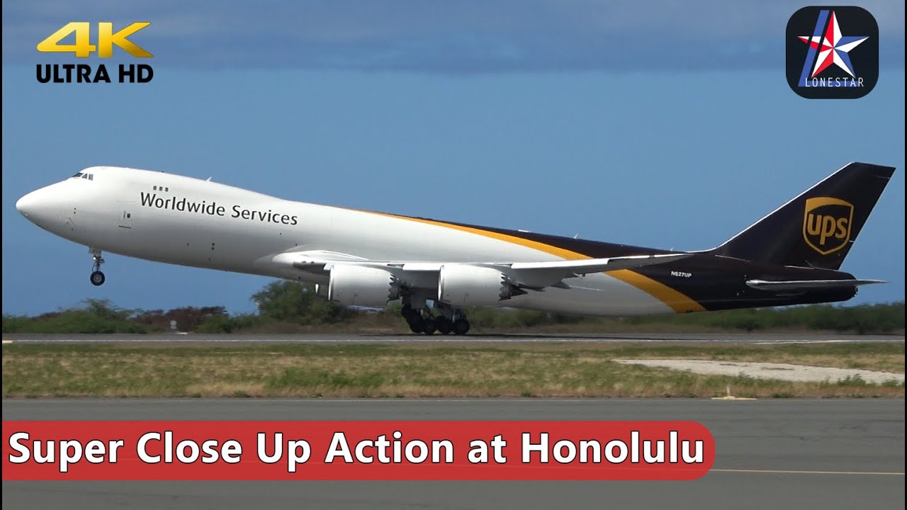 [4K] Cargo Heavies and Other Action at Honolulu International Airport | PHNL | Hawaii