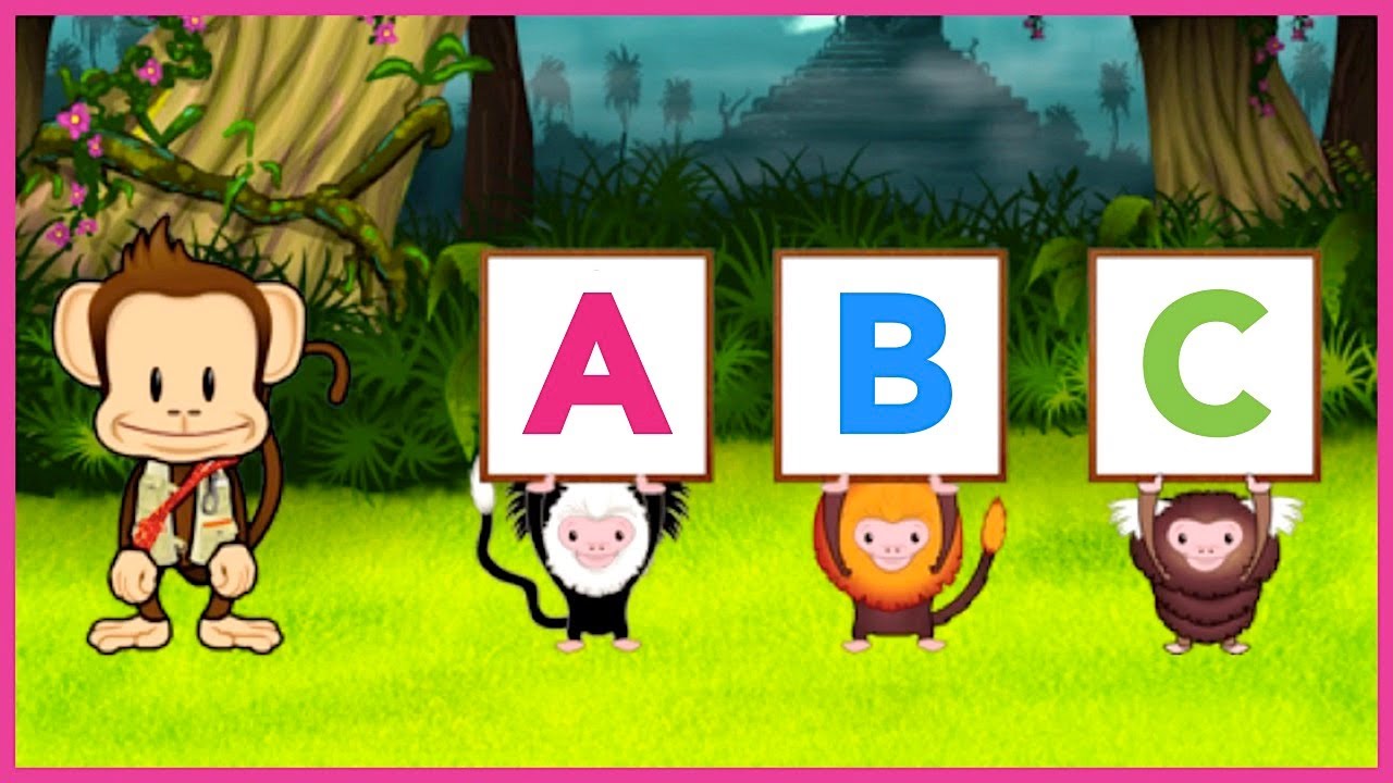 Monkey Word School Adventure Gameplay for Kids | Play Learn ABC, Phonics, Spellings, Words, Writing