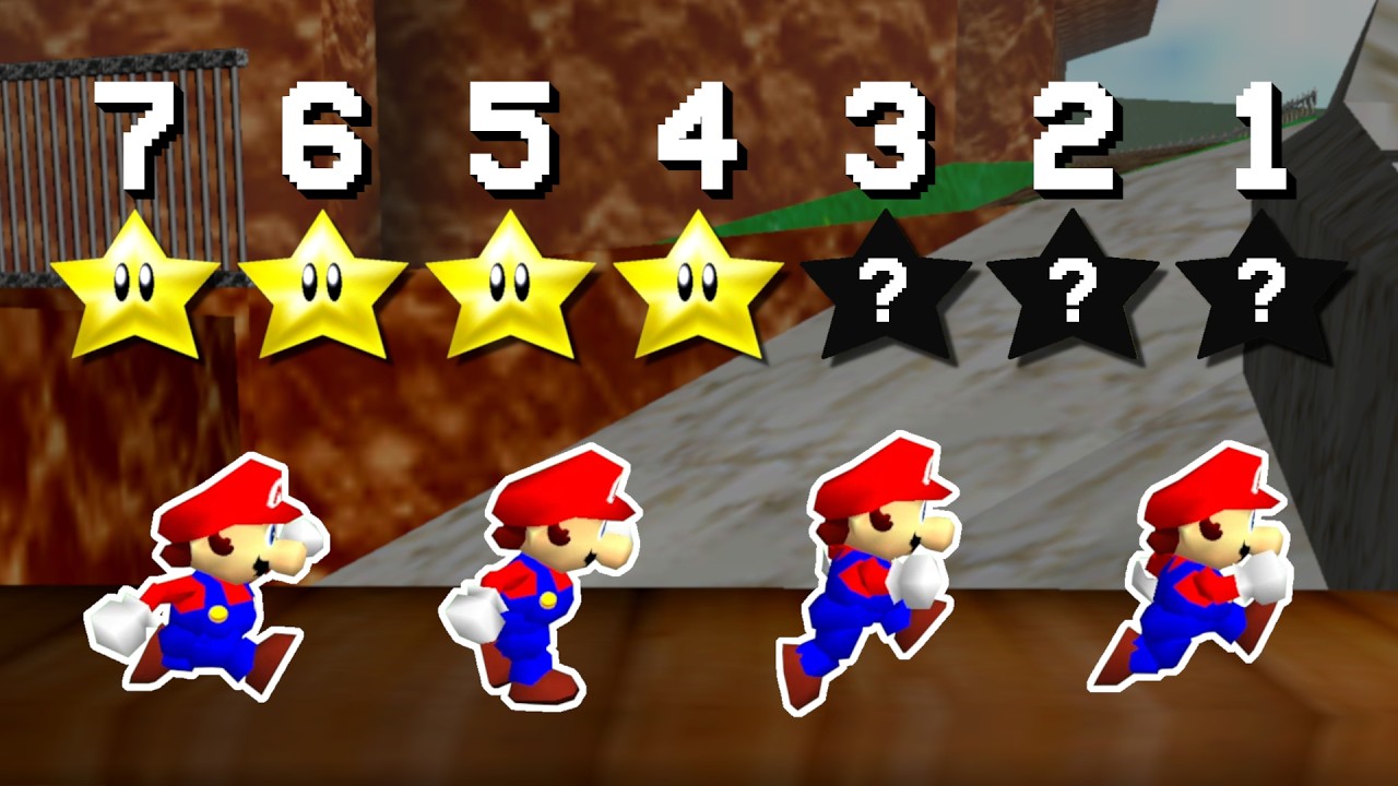 Can You Beat Super Mario 64 in Reverse Star Order?