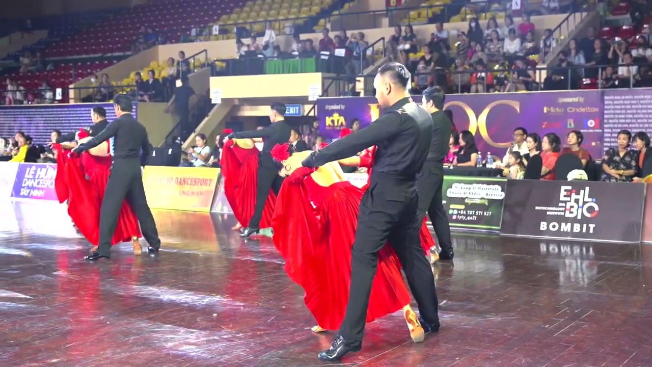 PasoDoble đồng diễn thi đấu WSDF 2024 | HuuDucDanceSport | TranHuaDanceSport