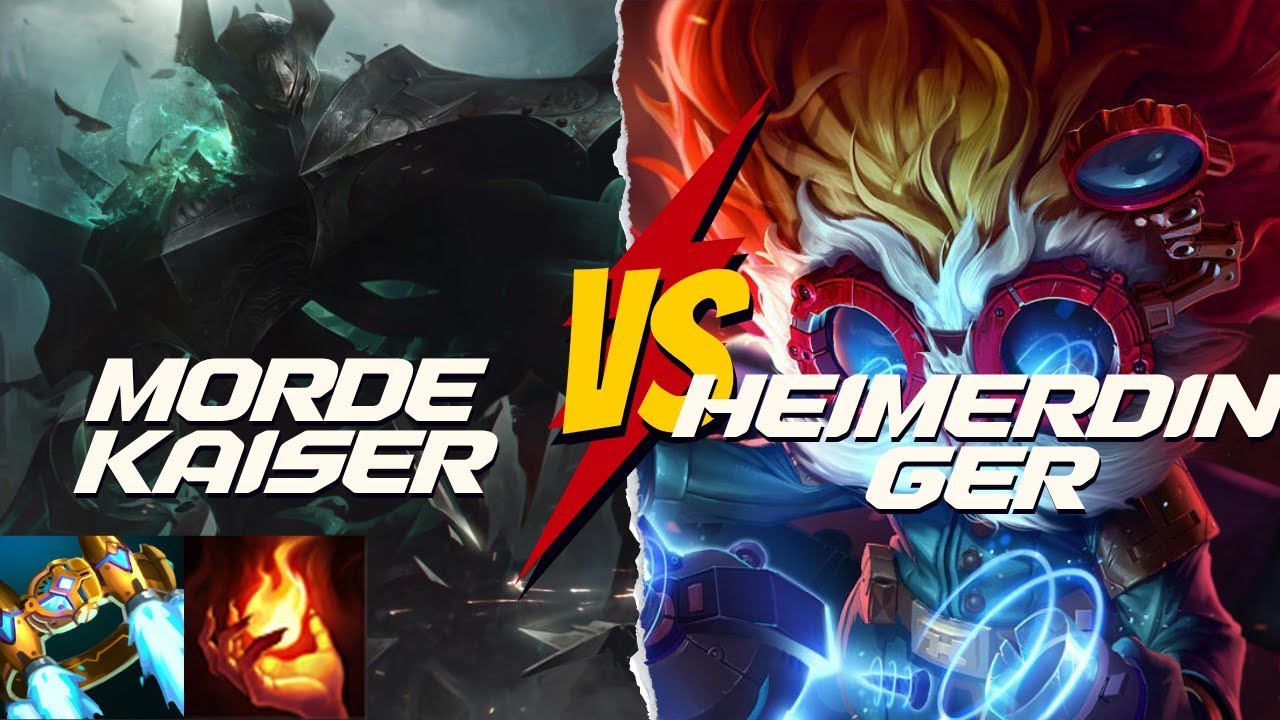 【TOP】VN Challenger1000LP越えモルデカイザーvsハイマーディンガー　地獄のような状況でもなぜか余裕すら感じる冷静さ【League of Legends】