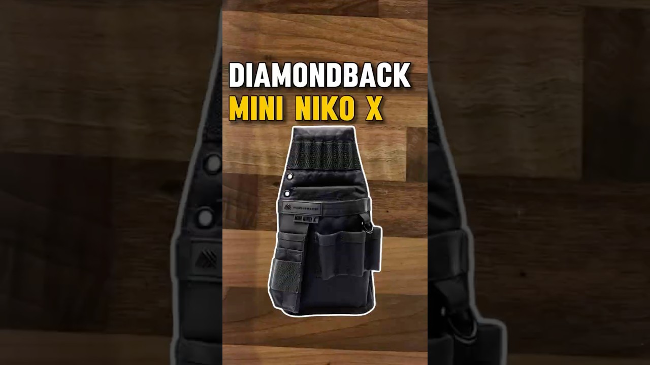 Diamondback NEW Electrician&rsquo;s Tool Pouch | Mini Niko X