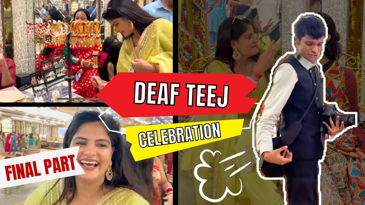 Final Part- Celebrating Teej with the Deaf | Fun Moments, Games & Smiles #Teej #festivalvlog