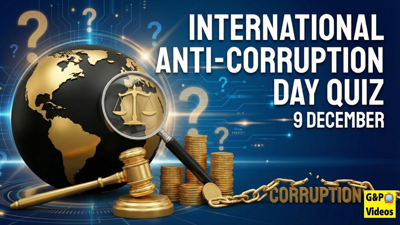 International Anti-Corruption Day QUIZ 🧠 Test Your Knowledge! #GarvnParv #anticorruption